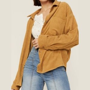 Wishlist Corduroy Shirt Mustard M/L